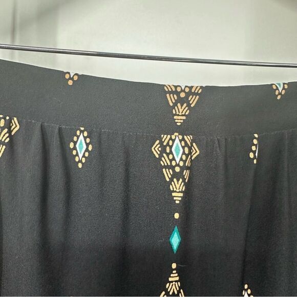 Chico's Size 0 ( Small 4-6 ) Multicolor Elastic Waist Pull-On Maxi Skirt - Picture 3 of 8